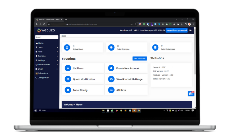 Webuzo Reseller Hosting